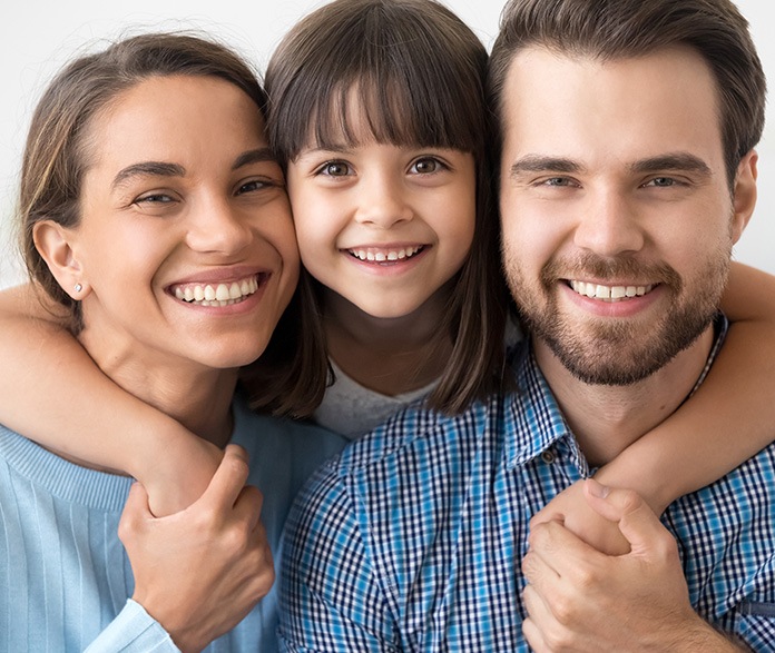 smiling family