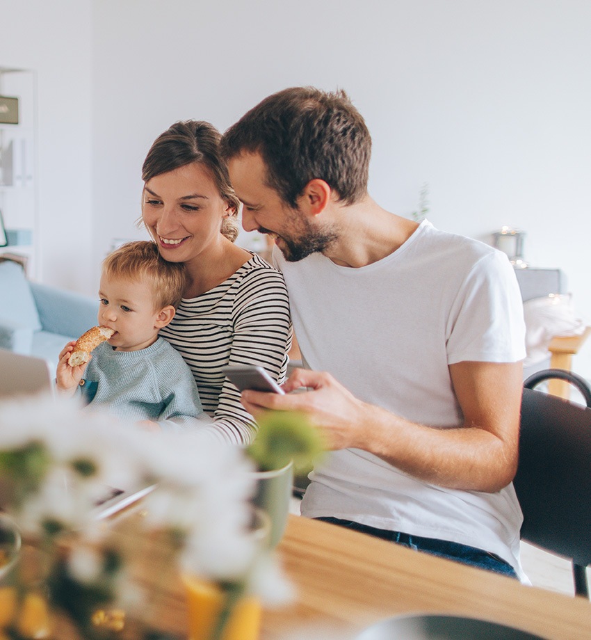 family making appointment